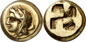 (400-330 a.C.). Jonia. Focea. Hekté. (S. falta) (BMC. XIV, 52). Ex Numismatik Naumann 06/04/2014, nº 247. 2,51 g. MBC+.