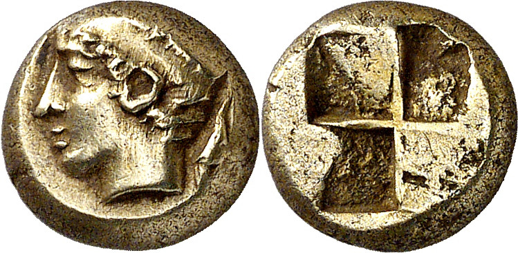 (400-330 a.C.). Jonia. Focea. Hekté. (S. falta) (BMC. XIV, falta). Ex NAC 24/03/...