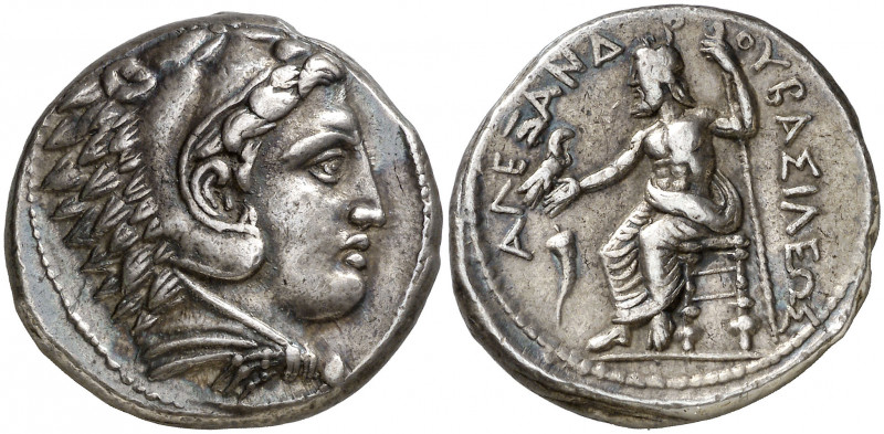 Imperio Macedonio. Alejandro III, Magno (336-323 a.C.). Macedonia. Tetradracma. ...