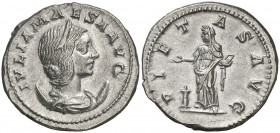 (218-219 d.C.). Julia Maesa. Antoniniano. (Spink. 7747) (S. 30) (RIC. 264). Ex Colección Imagines Imperatorum 08/02/2012, nº 196. Muy escasa. 4,91 g. ...