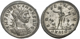 (274-275 d.C.). Aureliano. Antoniniano. (Spink 11571) (Co. 145) (RIC. 63). Plateado original íntegro. Ex Colección Imagines Imperatorum 08/02/2012, nº...