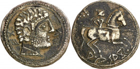 Arsakos (en Navarra). As. (FAB. 137) (ACIP. 1671). Rara. 8,98 g. MBC.