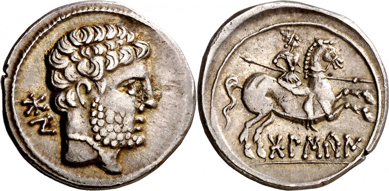 Bolscan (Huesca). Denario. (FAB. 1912) (ACIP. 1423). Tipo "Palenzuela". 4,04 g. ...