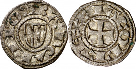 Jaume I (1213-1276). Barcelona. Diner de doblenc. (Cru.V.S. 306) (Cru.C.G. 2118). Buen ejemplar. Muy escasa así. 1,02 g. EBC-.
