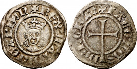 Jaume II de Mallorca (1276-1285 / 1298-1311). Mallorca. Dobler. (Cru.V.S. 541) (Cru.C.G. 2506). 1,56 g. MBC.
