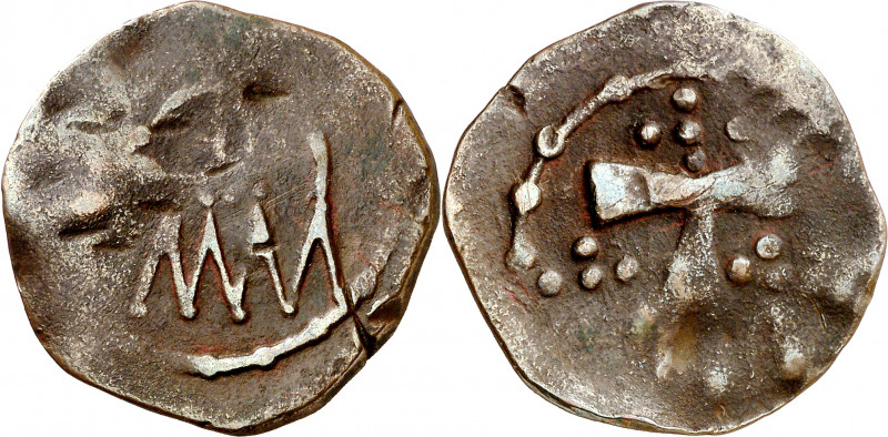 Arbeca. Senyal. (Cru.L. 1022) (Cru.C.G. 3632). Escasa. 5,04 g. MBC-.