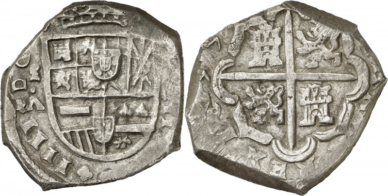 1659. Felipe IV. MD (Madrid). A. 8 reales. (AC. falta) (AC.pdf 1266.1). Atractiv...