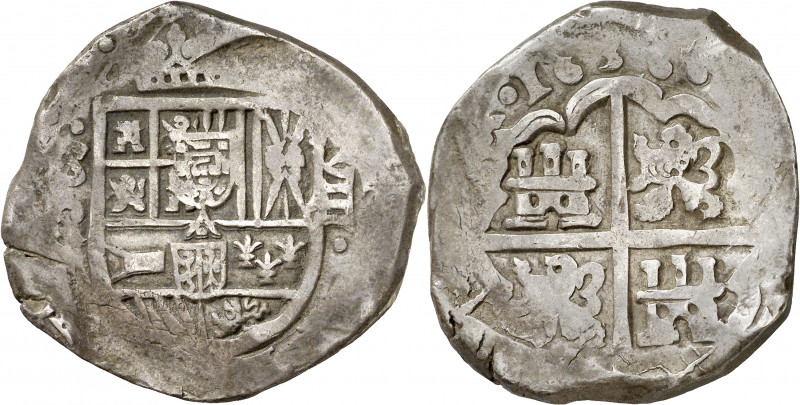 1636. Felipe IV. Sevilla. R. 8 reales. (AC. 1649). Muy rara, sólo hemos tenido d...