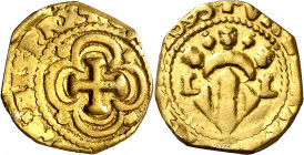 1693. Carlos II. Valencia. 1 escudo. (AC. 851). Rara. 3,30 g. MBC.