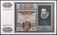 1940. 500 pesetas. (Ed. D40) (Ed. 439). 9 de enero. Don Juan de Austria. Raro así. S/C-.