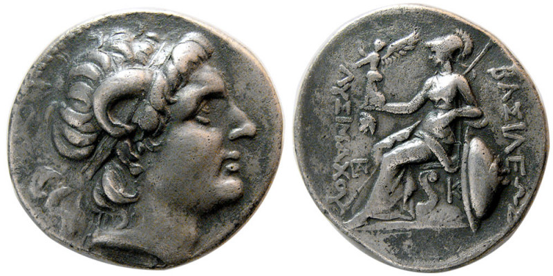 KINGS of THRACE, Lysimachus. 328-281 BC. AR Tetradrachm (16.44 gm; 28 mm). Lamps...
