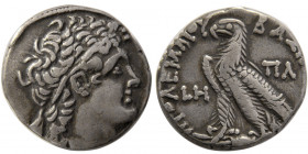 PTOLEMAIC KINGS. Ptolemy VI. 163-145 BC. AR Tetradrachm