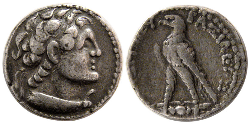 PTOLEMAIC KINGS of EGYPT. Ptolemy V. 205-180 BC. AR Didrachm (6.96 gm; 20 mm). D...