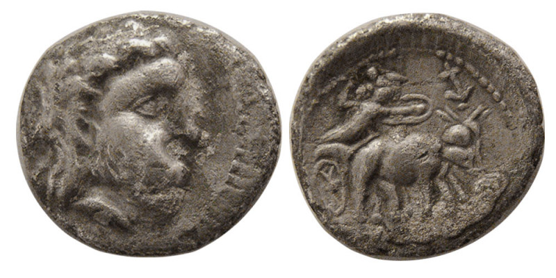 SELEUKID KINGS, Seleukos I. 312-281 BC. AR Hemidrachm (1.52 gm; 13 mm). Bactra m...