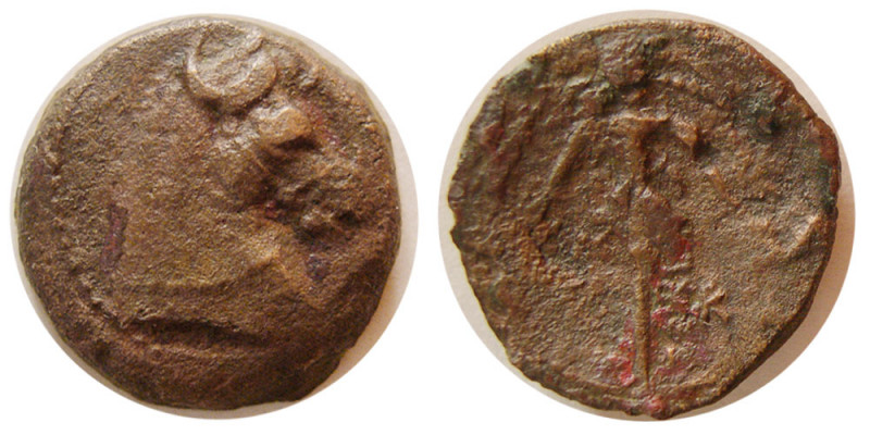 SELEUKID KINGS, Seleukos I. 312-281 BC. Æ (3.42 gm; 16 mm). Seleucia on Tigris. ...