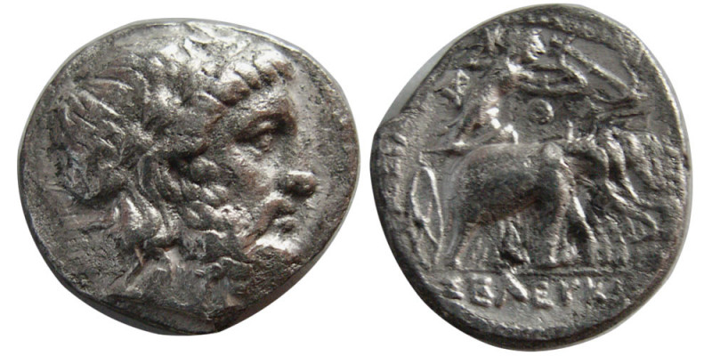 SELEUKID KINGS, Seleukos I. 312-281 BC. AR drachm (3.50 gm; 16 mm). Aï Khanoum m...