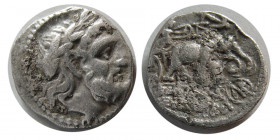 SELEUKID KINGS, Seleukos I. 312-281 BC. AR hemidrachm. Rare.