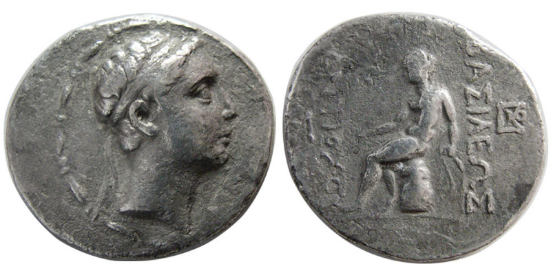 SELEUKID KINGS, Antiochos III. 223-187 BC. AR Tetradrachm (15.36 gm; 27 mm). Ant...