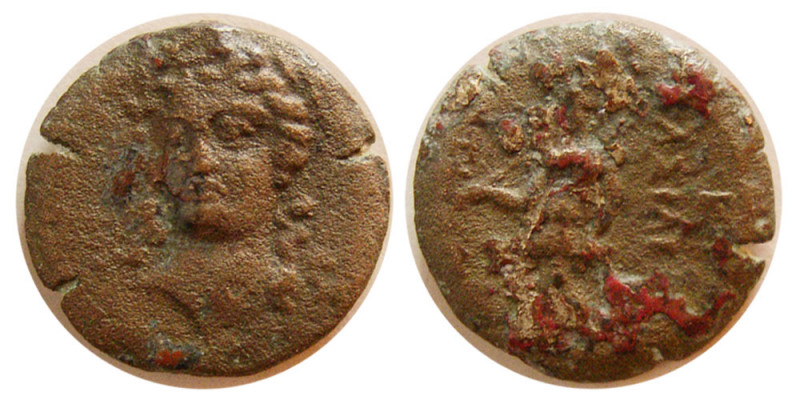 SELEUKID KINGS, Antiochos III. 222-187 BC. Æ (1.92 gm; 14 mm). Seleukeia on the ...