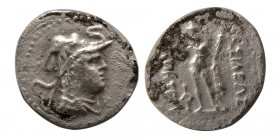 KINGS of BAKTRIA, Demetrios. Circa 200-185 BC. AR Obol