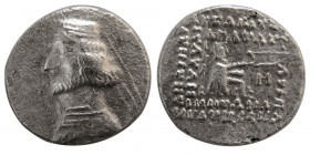 KINGS of PARTHIA. Mithradates IV. 58/7-55 BC. AR Drachm
