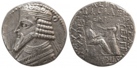 KINGS of PARTHIA. Gotarzes II. Circa AD 44-51. AR Tetradrachm