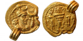 SASANIAN KINGS. Yazdgird I. AD. 399-420. Gold 1/6 of a Dinar.