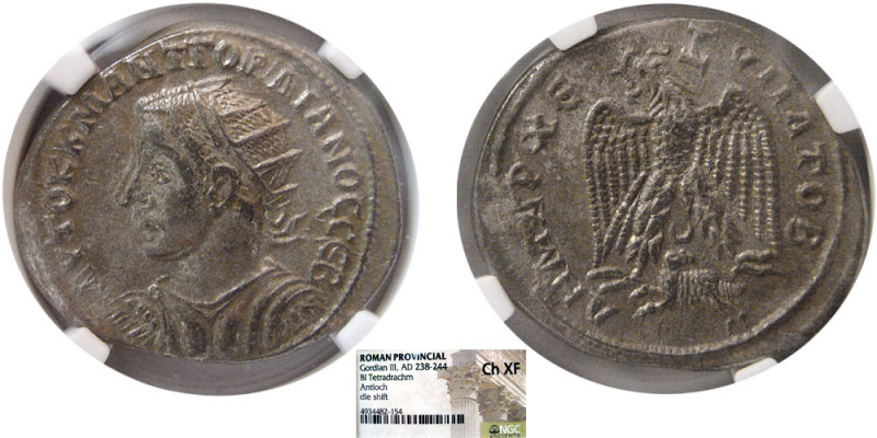 SYRIA, Seleucis and Pieria. Antioch. Gordian III. AD. 238-244. Billon Tetradrach...