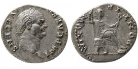 ROMAN EMPIRE. Vespasian. AD. 69-79. AR Denarius