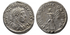 ROMAN EMPIRE. Elagabalus. AD. 218-222. AR Denarius