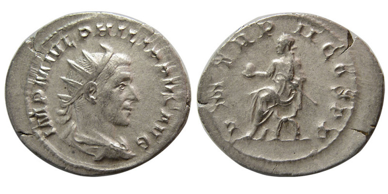 ROMAN EMPIRE. Philip. AD. 244-249. AR Antoninianus (3.44 gm; 25 mm). Rome, AD 24...