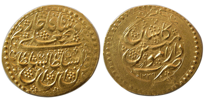 PERSIA, QAJAR DYNASTY. Fath Ali Shah. 1212-1250 AH.(1797-1834). Gold Toman (4.82...
