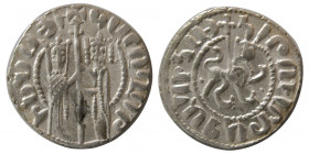 ARMENIA, Hetoum I, with Zabel. 1226-1270. AR Tram.