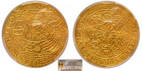 GREAT BRITAIN, Edward IV. Flemish Gold Ryal. PCGS MS62.