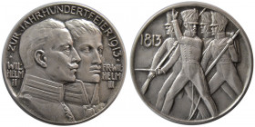 GERMANY, Wilhelm II. 1888-1918. Silver Medal