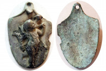 ROMAN EMPIRE. Circa 2nd. Century AD. Bronze Placque Filigree.
