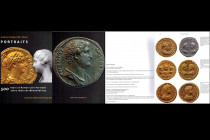 ROMAN COINS PORTRAITS. Hard Cover book by Dr. Andreas Pangerl. 2017, Munich.