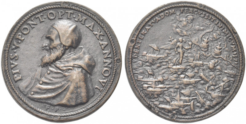 ROMA. Pio V (Antonio Michele Ghislieri), 1566-1572.
Medaglia 1571 opus Giovanni...