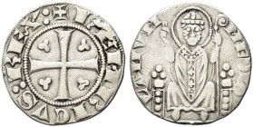 MILANO. Enrico VII di Lussemburgo, Imperatore e Re d’Italia, 1310-1313.
Ambrosino Grosso. Ag gr. 3,28
Dr. hENRICVS REX. Croce accantonata da quattro...
