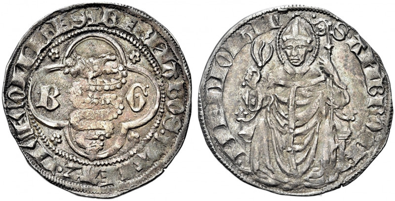 MILANO. Barnabò e Galeazzo II Visconti, Signori di Milano, 1354-1378. 
Pegione....