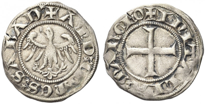 SAVOIA ANTICHI. Amedeo V Il Grande, 1285-1323.
Grosso di Savoia II Tipo. Mi gr....