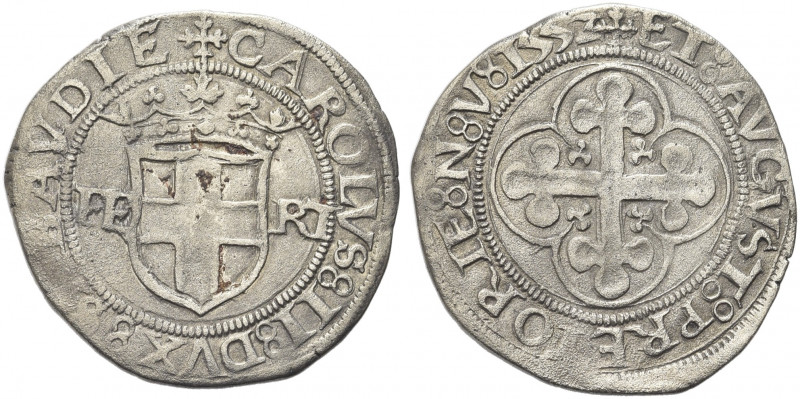 SAVOIA ANTICHI. Carlo II il Buono, 1504-1553.
4 Grossi, II Tipo, zecca di Aosta...