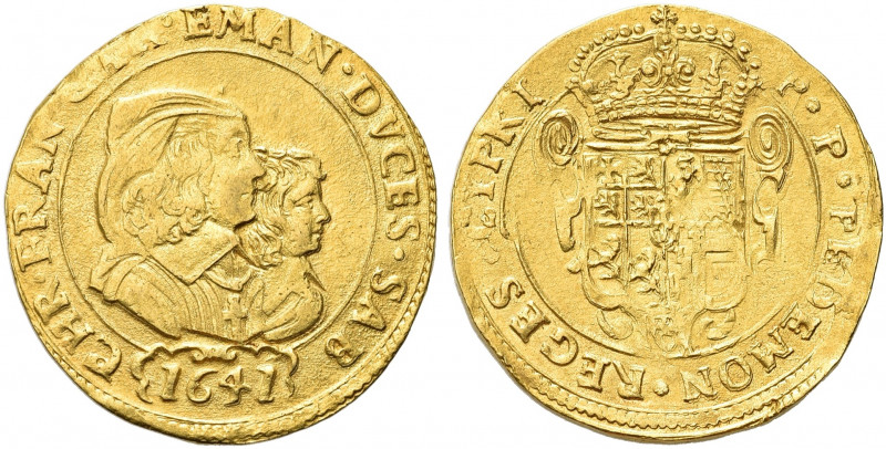 SAVOIA ANTICHI. Carlo Emanuele II con la reggenza della madre, 1638-1648.
Quatt...