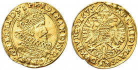 AUSTRIA. Ferdinando II, 1619-1637.
Ducato 1636, Breslau. Au gr. 3,06
Dr. FERDINANDVS II D G R I S A G H BR REX DS. Busto coronato e corazzato a d.
...
