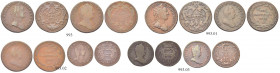 AUSTRIA. Maria Teresa, 1740-1780.
Lotto di 8 monete, si segnalano: Kreuzer 1761 W, Kreuzer 1762 K, Kreuzer 1762 P, Kreuzer 1780 W, Kreuzer 1780 S, Pf...