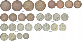 AUSTRIA. Francesco II, 1792-1835 e Francesco Giuseppe, 1848-1916.
Lotto di n. 14 monete, si segnala: 3 Kreuzer 1812 B, 3 Kreuzer 1812 G, 1 Kreuzer 18...