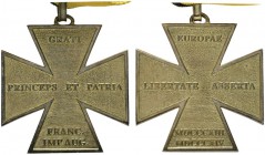  PERSONENGRUPPE SIR KARL POPPER   ÖSTERREICH - MONARCHIE   Auszeichnungen und Medaillen   (D) Großkreuz des Zivilehrenkreuzes 1813/14. Gute Sammleranf...