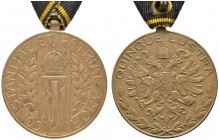  PERSONENGRUPPE SIR KARL POPPER   ÖSTERREICH - MONARCHIE   Auszeichnungen und Medaillen   (D) Quinque Lustra-Medaille für 25 Jahre verdienstliche Täti...