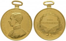  PERSONENGRUPPE SIR KARL POPPER   ÖSTERREICH - MONARCHIE   Tapferkeitsmedaillen   (D) Goldene Tapferkeitsmedaille/ FJI, 1. Typ 1849-1859; Gold, mit or...