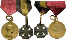  PERSONENGRUPPE SIR KARL POPPER   ÖSTERREICH - MONARCHIE   Auszeichnungen und Medaillen   (D) Kleine Personengruppe mit zwei Auszeichnungen: 1) Kleine...